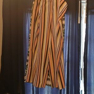 SHEIN Multicolor Striped Wide Leg Pants